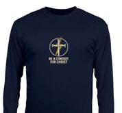 Long Sleeve Dry-Fit NAVY Conduit Mens Shirt