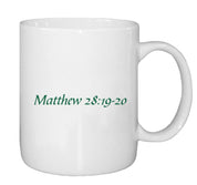 Conduit Clothing Coffee Mug (white with green logo)