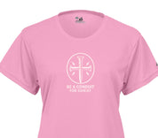 BADGER LADIES B-CORE PINK T-SHIRT