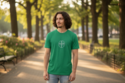 Green Cross Tri-Blend Tee